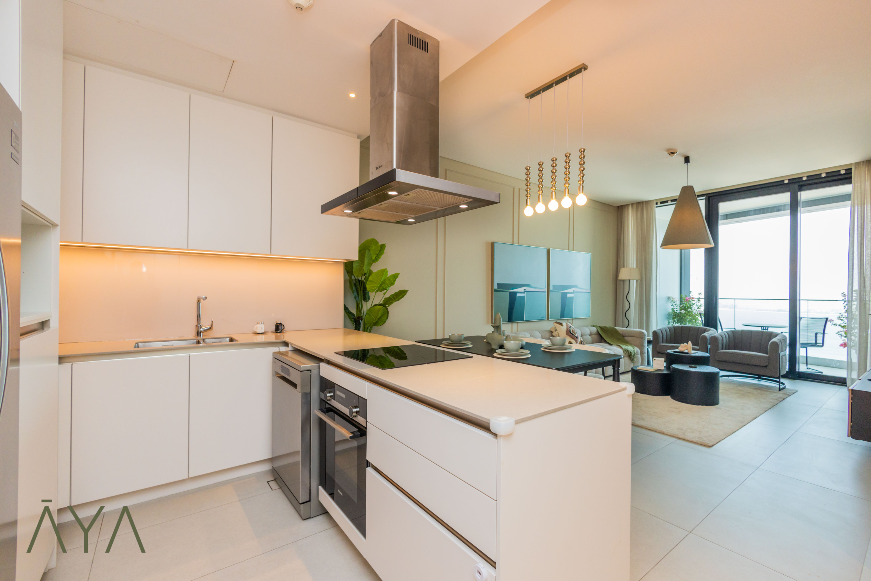 Beachfront Bliss 2BR Haven at The Beach Residences